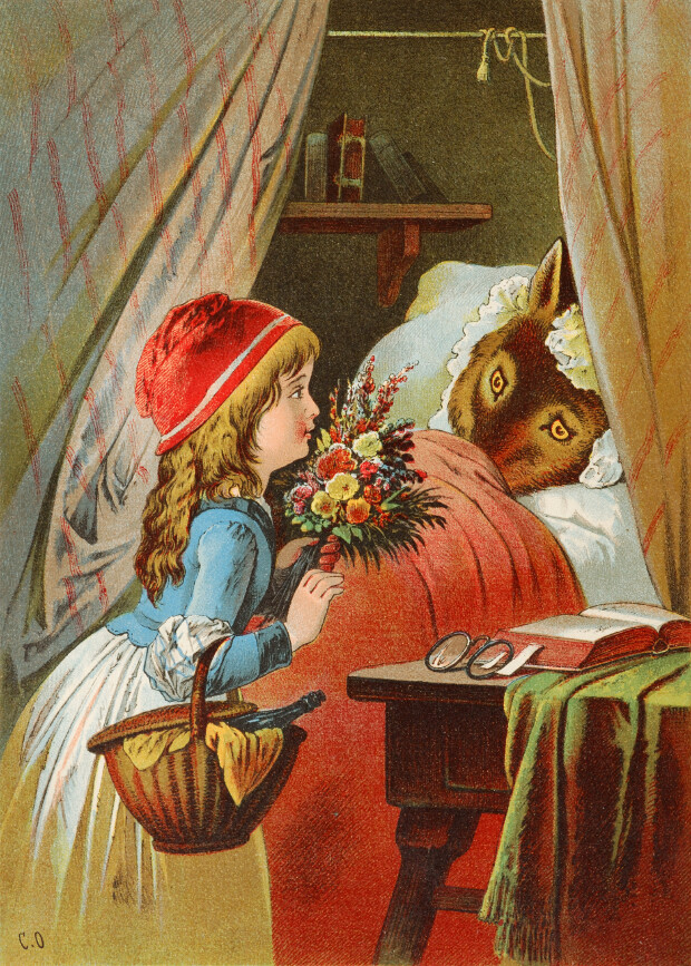 Rotkäppchen und der Wolf